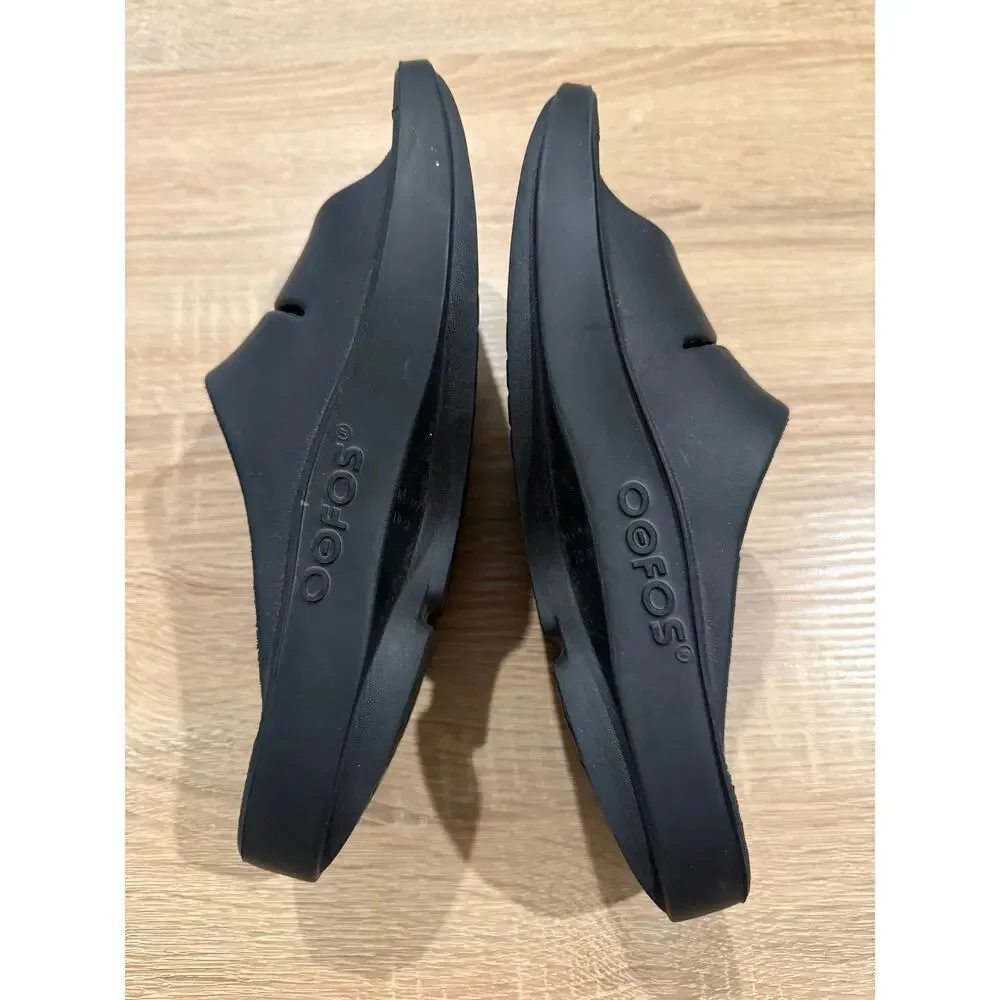 OOFOS OOahh Slide Sandal mens-5 womens-7 black unisex